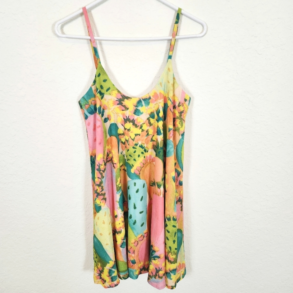 Judith March | Watercolor Mini Dress Multicolor Medium